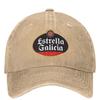 Кепка-тракер Estrella Galicia Испания Бейсболка Пиво Унисекс Мужская Дизайн Кепки для активного отдыха на природе Подарок Мода