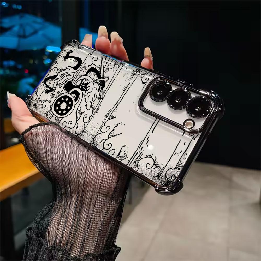 O-One Pieces Manga Coque For Galaxy S26 Ultra Phone Case For Samsung S26 S25 S24 S23 S21 Ultra S20 FE S25 Plus 5G Silicone Cover