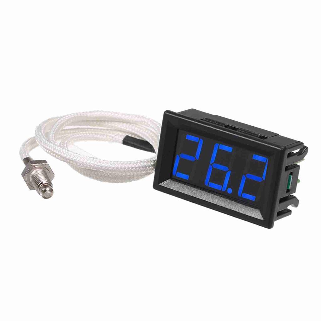 XH B310 Industrial Digital Thermometer 12V Temperature Meter K Type M6 Thermocouple Tester 30 800 Celsius Thermograph