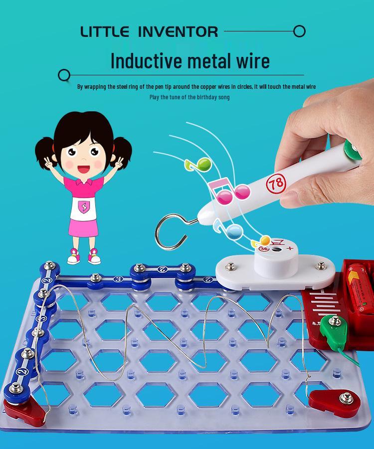 Детские электронные строительные блоки STEM Научная лаборатория Набор для исследований