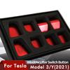 Model3 Car Window Lift Switch Button Sticker Door Button Sticker For Tesla Model 3 Model Y -2023 Interior Accessories