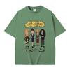 Rock Band Alice in Chains Cartoon Style T Shirts Men Women Oversized Gothic Streetwear Male Vintage Casual Short Sleeve Tshirt