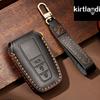 Genuine Leather Car Key Case for Toyota Camry RAV4 Prius CHR Corolla Highlander Prado RAV 150 2021 2020 2019 Remote Key Cover