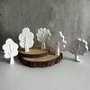Unique Candle and Soaps Molds Multi Size Silicone Tree Shapes Molds for Artisanal Candle and Soap Creation