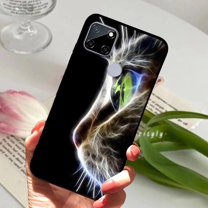 Для Realme C25s C25 Чехол Силиконовый Мягкий ТПУ Крутой Чехол для Телефона для Realme C21 C21Y C25 C25s Чехлы RealmeC25 C 25S C 21 Funda Capa
