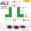 T-Shaped Nylon Insulating Bushing Spacer for M3-M35 Threads