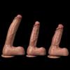 Liquid Silicone Simulation Dildo Sex Toy Women's Masturbator Strap On Cock Fisting Realistic Penis Big Dick