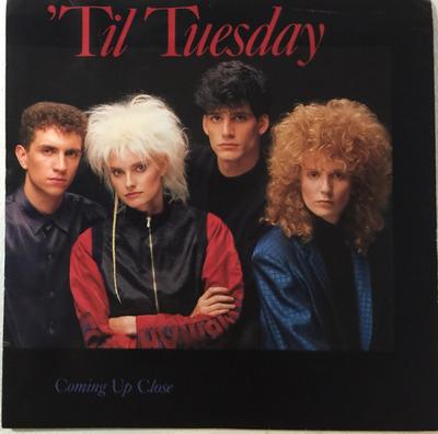 7-дюймовая пластинка TIL TUESDAY Coming Up Close 3406571 Epic 1986 US Rock Б/у