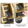 Electronic Piggy Bank Cash Coins Saving Box Christmas Gift ATM Automatic Deposit Banknote Password Money Box ATM Bank Safe Box