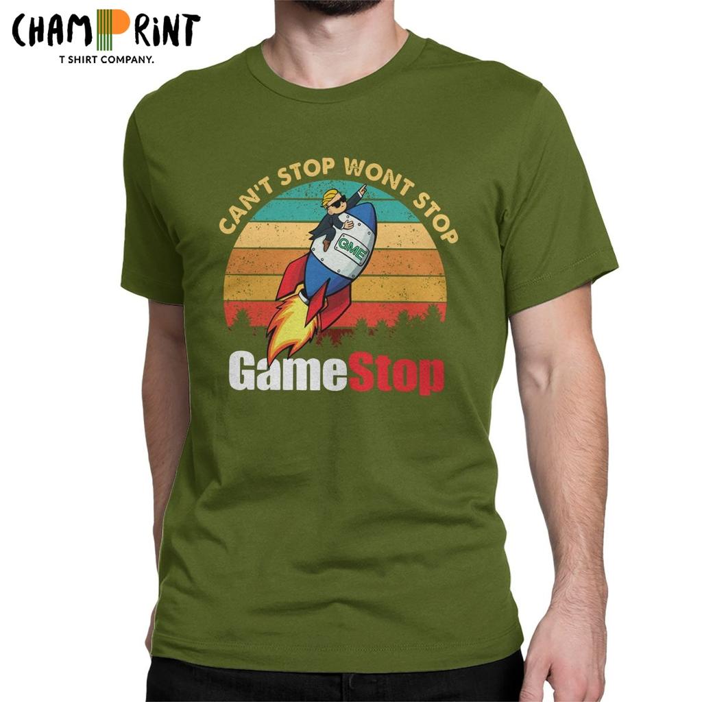 Gamestop Street Илон Маск Reddit Футболки Мужские Wallstreetbets Gme Wsb Футболка Акции Stonks