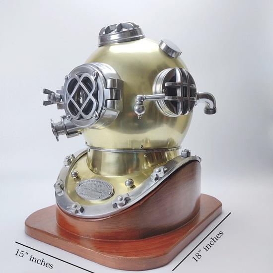 Морской водолазный шлем, морской водолазный шлем Mark V ВМС США, копия шлема для подводного плавания с аквалангом
