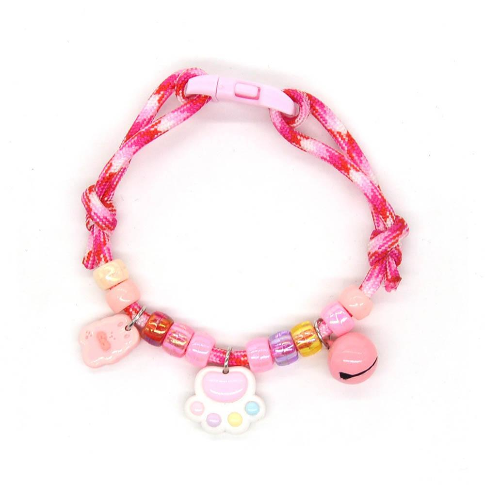 Colorful Pet Necklace with Bells Pet Neck Rings Cute Cat Puppy Collar Cat