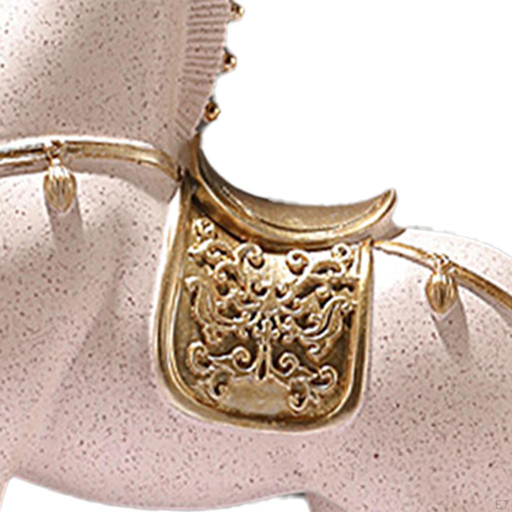 Расписанная вручную скульптура лошади, центральное украшение стола 25x7x26.5см