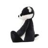 Jellycat Серия Лесные животные Застенчивый барсук Успокаивающая кукла Плюшевая кукла 31 см высотой