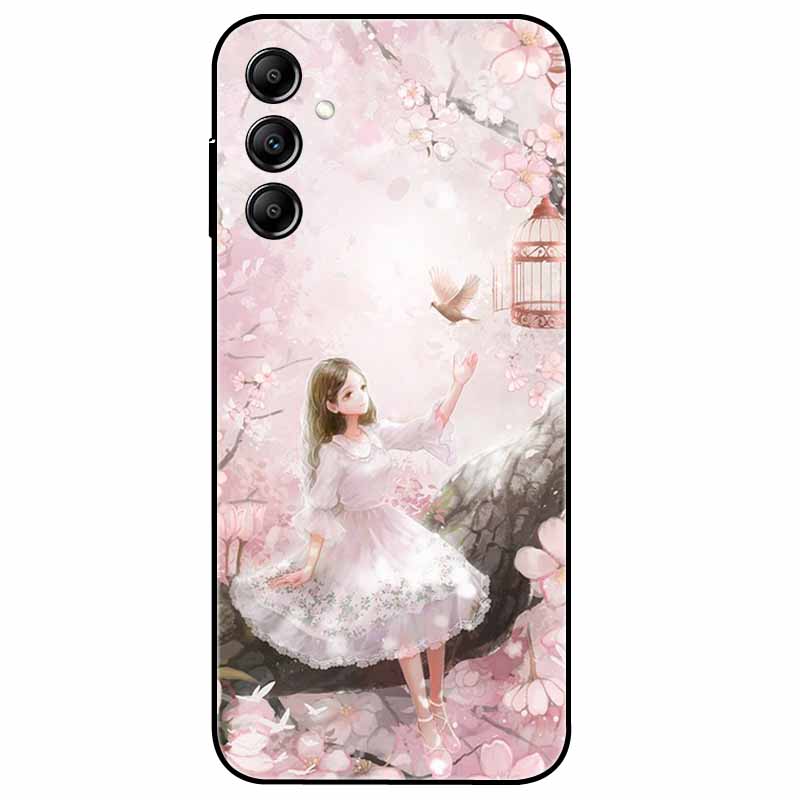Силиконовый чехол для телефона Samsung Galaxy A54 5G A34 A14 A24 Чехол Защитный Мягкий ТПУ Кошка Para Funda для SAMSUNG A54 A 54 Модный