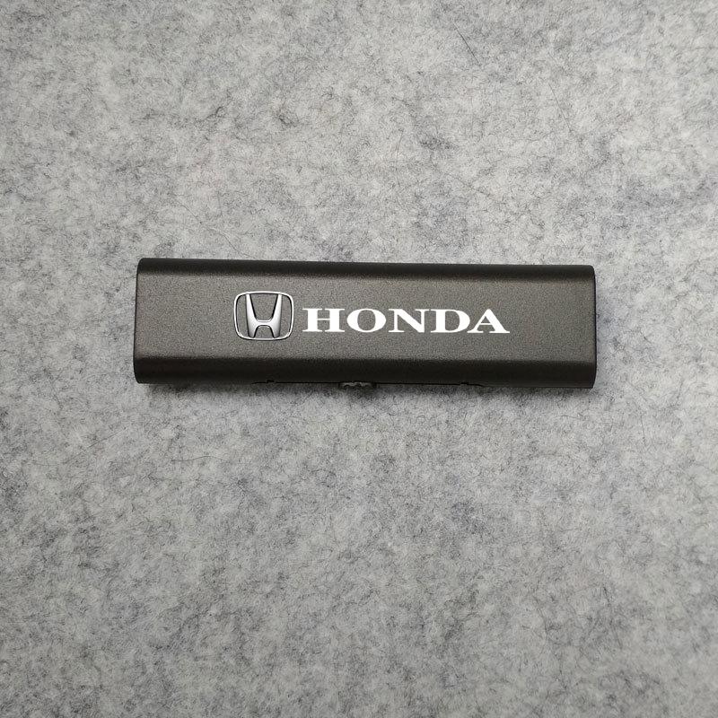 cwcr1 Car Badge Dual Head Soft Bristle Brush Auto Dust Removal Tools For Honda Civic Accord Crosstour Spirior Odyssey Avancier UR-V
