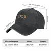Washed Mens Baseball Cap Infinite Pride Trucker Snapback Caps Dad Hat LGBT  Golf Hats