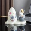 DIY Ракета Украшение Спальня Прикроватный Светильник Мини Лампа Космонавт Ночной Светильник Дети Дети Подарок