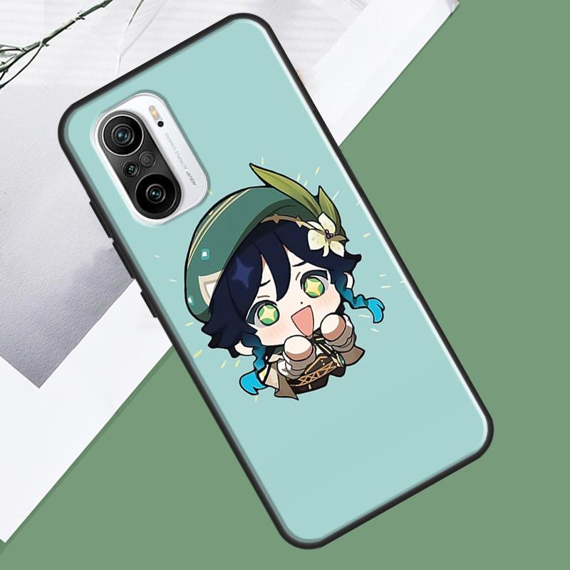 Genshin Impact Venti Game Case For Xiaomi 15 Ultra 13 14 11T 12T 13T 14T Pro POCO F7 Pro F5 F6 X3 X5 X6 X7 Pro Cover