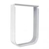 Cat Flap Tunnel - Trixie - Art 3869 - Plastic - Thickness 25 Mm - White