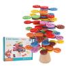 Kid Stacking Tree Toy Stacking Colorful Tree Wooden Balance Game Building Block Early Educational