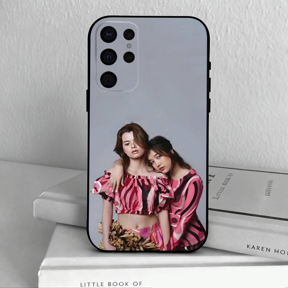 Pink Theory F-Freen B-Becky Phone Case For Samsung S25,24,23,22,30,21,10,9,Ultra,Plus,Lite,FE,4,5 G Soft Black Case