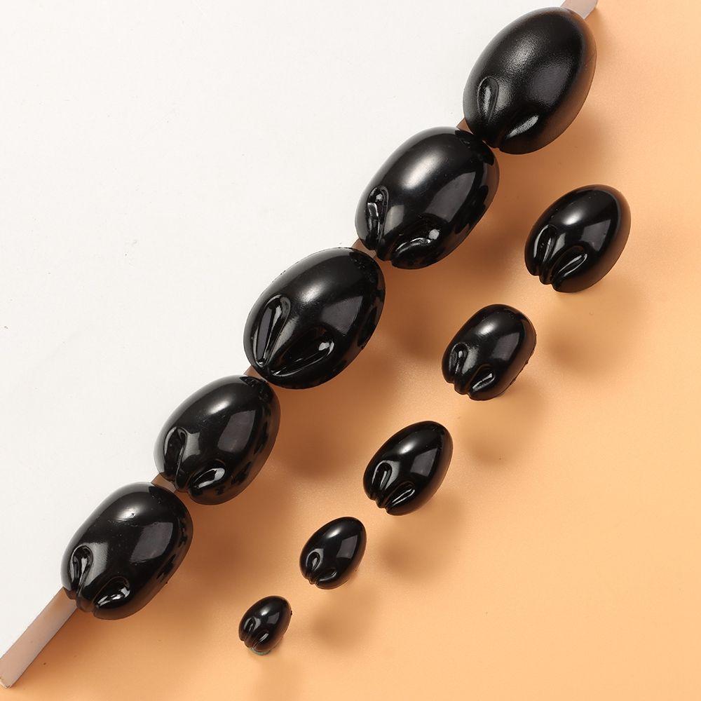 10pcs Plastic DIY Tool Bear Buttons DIY Doll Noses Safety Noses Parts Oval Nose Dolls Accessories