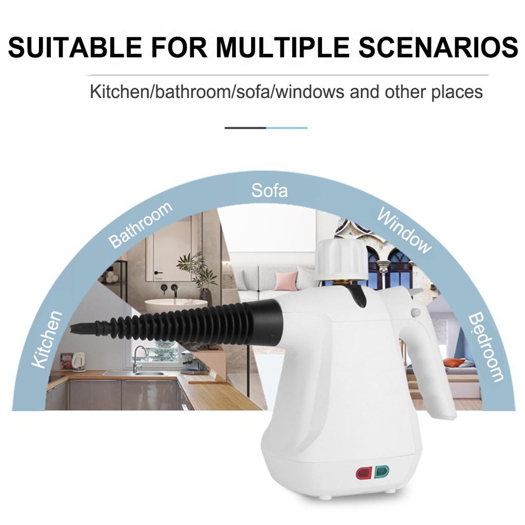 220V 1000W Household Electric Steam Cleaner High Temperature And Pressure Steaming Cleaner Air Conditioner Kitchen Range Hood Cleaning