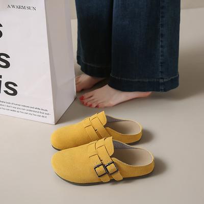 Туфли Boken матовые, плоские, одна педаль, мягкое дно, мягкая поверхность, удобные, уродливые, милые, японские ретро-туфли Boken, одиночные туфли ZY8582