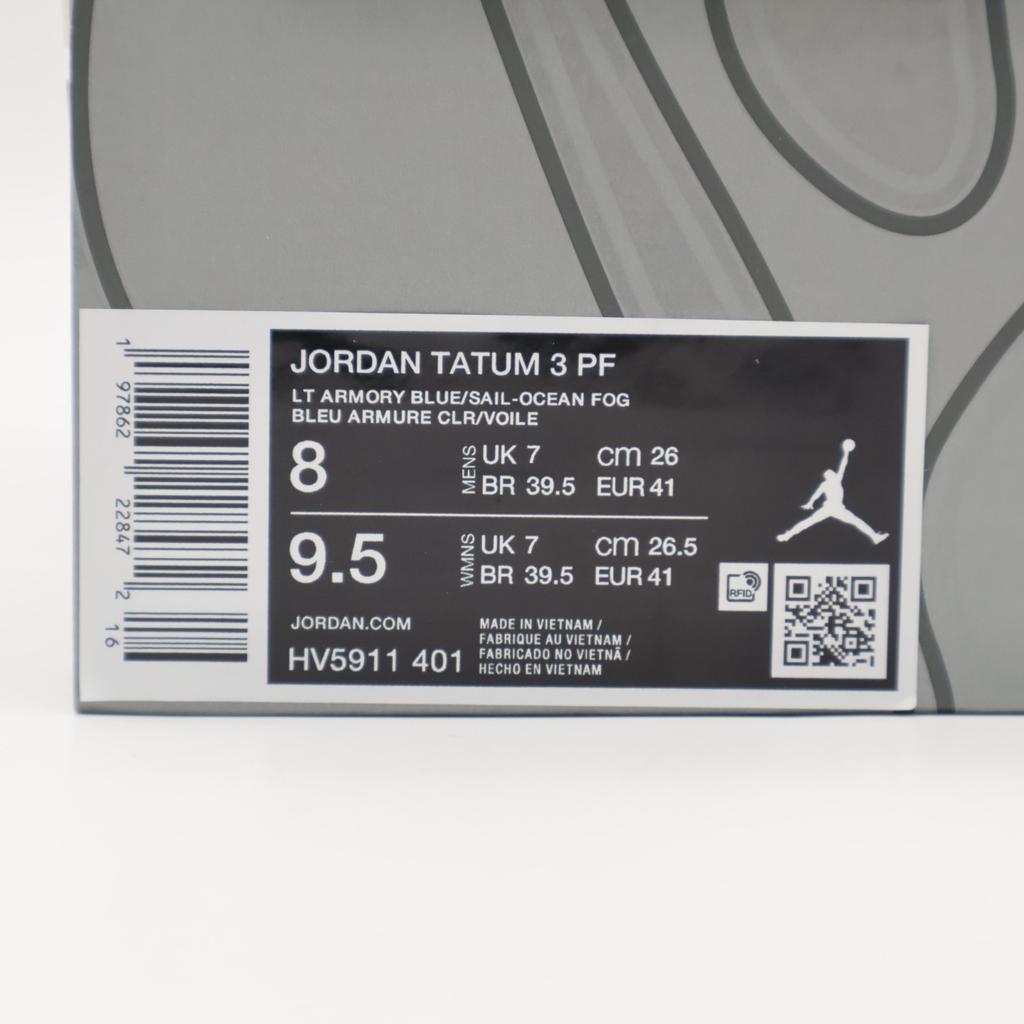 HV5911-401 Nike Jordan Tatum 3 Синий Деним (Мужской)