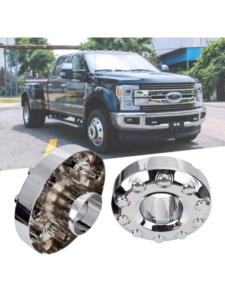 1 пара колпачков центральной ступицы переднего колеса для F450 F550 2005-2017 Super Duty 19,5 дюймов, 10 выступов, центральные колпаки ступицы автомобильного колеса 5C3Z1130NA