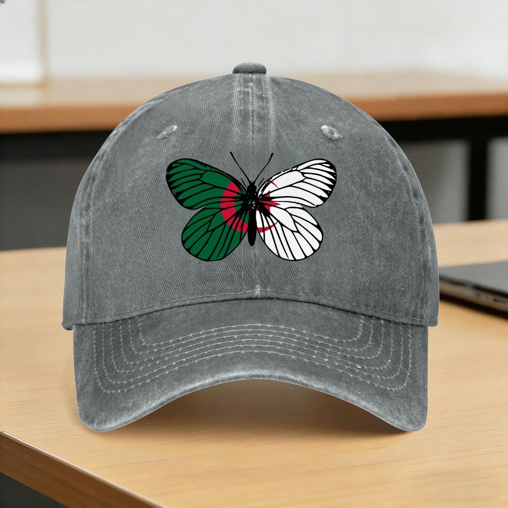 Baseball Cap Flag of Algeria Summer yk Cute Hip Hop Hats UnisexTeens Design Hunting Camping Wholesale Baseball Caps