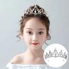 Rhinestone Queen Crown Baroque Vintage Bridal Tiara Halloween Party Wedding Hair Accessories  Party