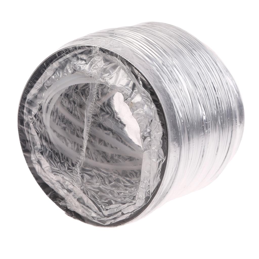 3.94inch Flexible Air Aluminum Ducting Retractable Dryer Vent Hose for Exhaust Fan & Blowers Exhaust Fan Hose 8m/4m