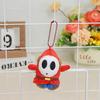 8 Styles Mario Shy Guy Plush Kawaii Black Blue Yellow Shy Guy Angry Mask Man Stuffed Animal Small Shy Gug Keychain Birthday Gift