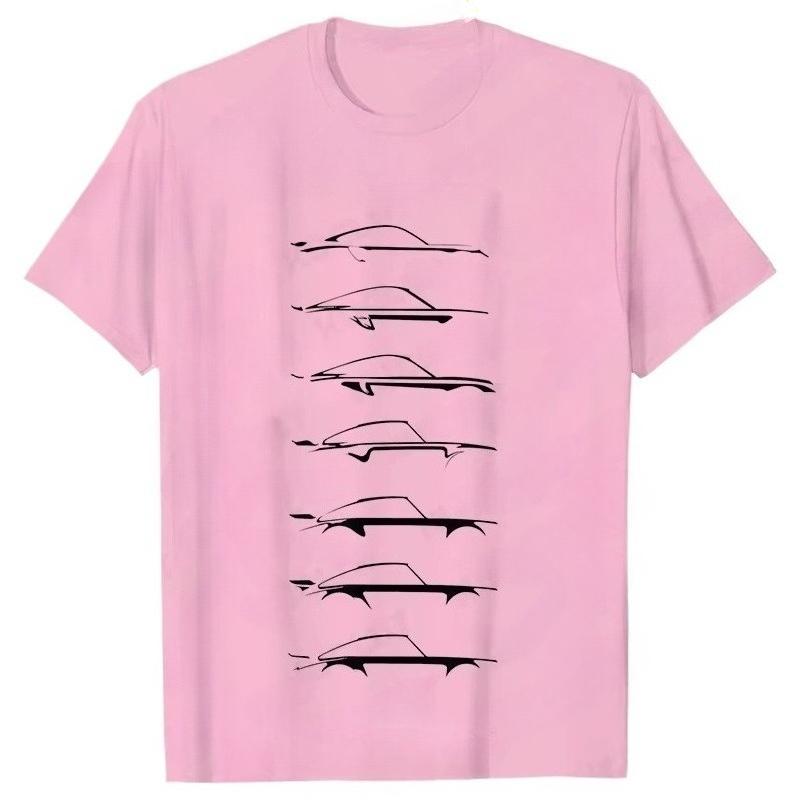 Mens Tshirt Auto Racing Car Design Tshirt Summer Classic Casual Fashion Sports Fitness O Neck Short Sleeve Comfortable Tees