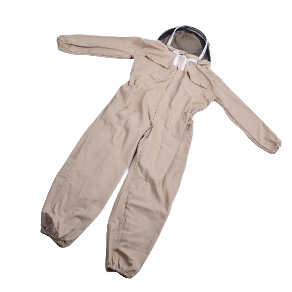 Костюм для пчеловодства, цельный, на молнии, съемная вуаль, шляпа для пчеловодства, принадлежности для пчеловодства, одежда для пчеловодства