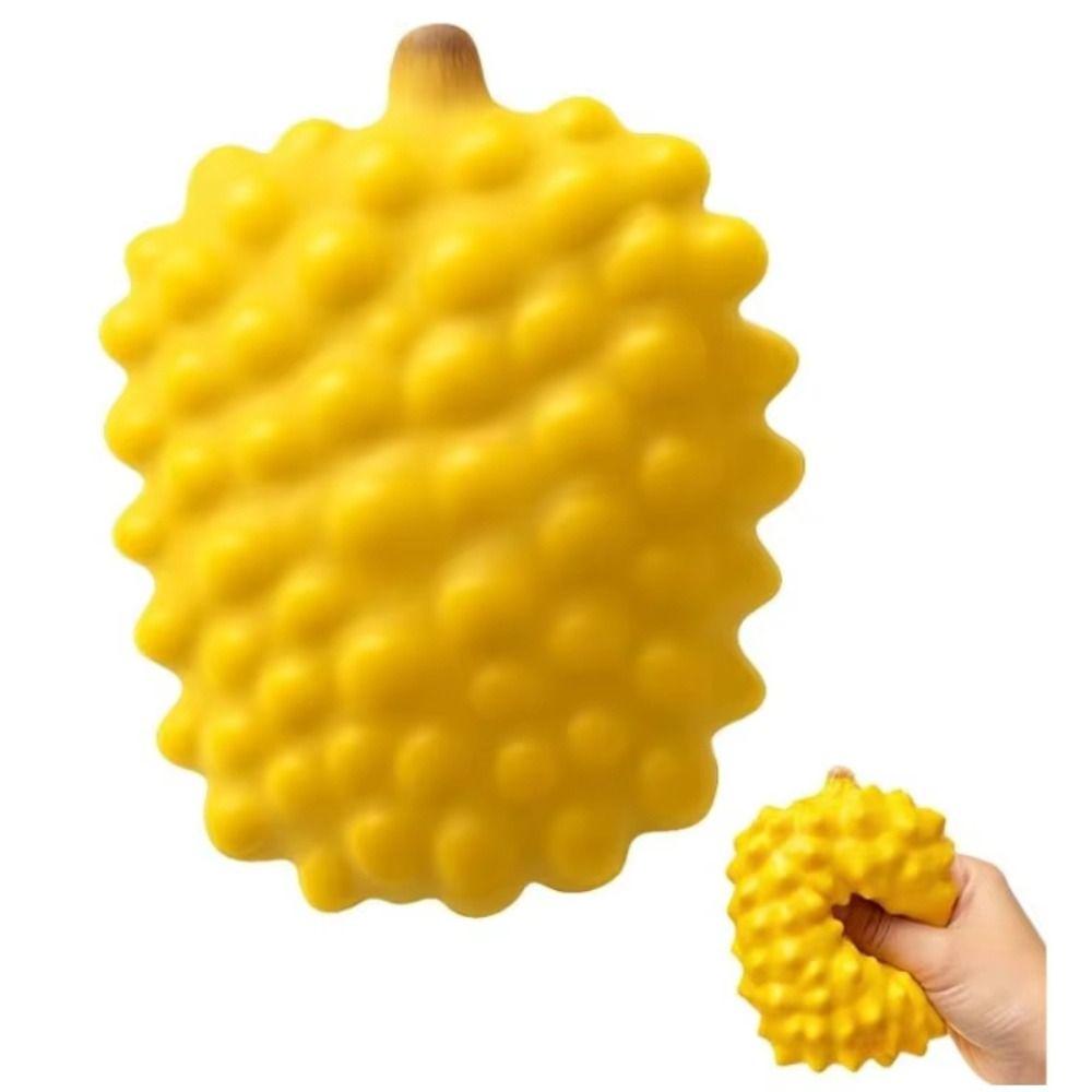 Shapeable Durian Squishy Finger Relax Blocks Filled Squishy Creative Crunchy Squishy Students