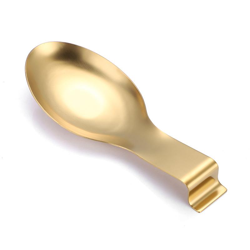 Large Stainless Steel Spoon Holder Heat Resistant Stable Base for Cooking Coffee Table Kitchen