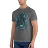 Godzillaed Rise From The Depths T-Shirt Men Round Neck Cotton T Shirts Short Sleeve Tops Printed Clothing