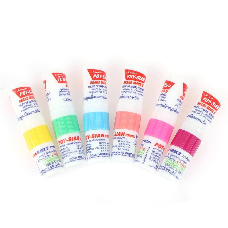 6 штук назальный ингалятор лечит простуду и заложенность носа, освежает и снимает