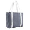 CHANEL logo Tote Bag Sports line gray Nylon Women Used
