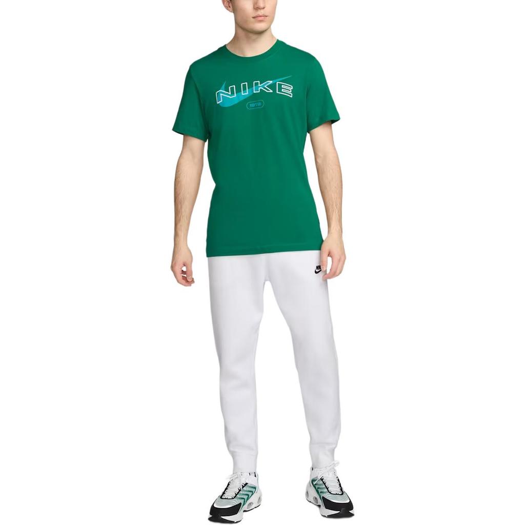 Nike Sportswear Color Block Crew Neck Short Sleeve T-Shirt Men tops FV5712-366