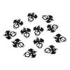 Alloy Flying Dragon Charms Black Tibetan Style Electroplated Dragon Pendant  Jewelry Accessories