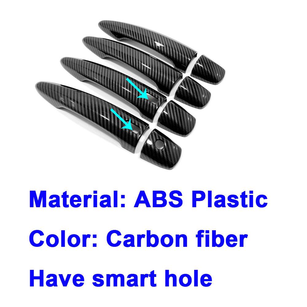 ABS Car Door Handle Handrail Armrest Cover Sticker Frame Trim Auto Exterior Accessories For Nissan Qashqai J12 2024