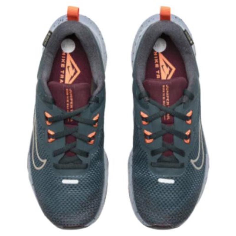 Nike Женские кроссовки Juniper Trail 2 Gore Tex Deep Jungle Night Maroon Safety Orange Khaki FB2065-300