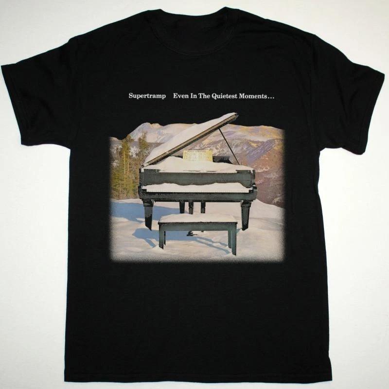 Футболка мужская Supertramp Band EVEN IN THE QUIETEST MOMENTS 100% Хлопок Топ Размеры от S до 5XL 2F1681