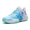 Anta Баскетбольные кроссовки Water Flower 4 Nitrogen Technology с нескользящей подошвой и износостойкостью, мужские баскетбольные кроссовки синего и фиолетового цвета 112231109S-1