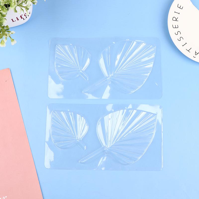3D Palm Spear Leaf Chocolate Mold Pet Fudge Royal Cream Mold Cake Tool