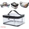 Clear Portable Waterproof Travel Pouch PVC Toiletry Case Cosmetic Bag
